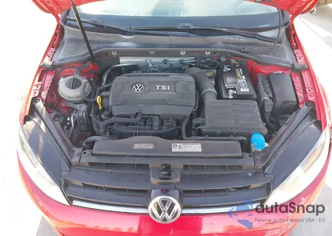 2017 Volkswagen Golf Tsi S 4-Door/Tsi Wolfsburg Edition 4-Door из США, поврежденный, VIN 3VW117AU3HM031261